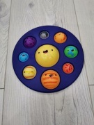 Kolorowy kosmos planety popit 