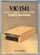Instrukcja obsługi stacji dysków commodore VIC-1541