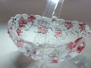 Szklana Misa KOSZYK z uchwytem Walther Glas / z serii Carmen Satin Rose PRL