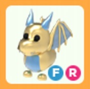 Golden Dragon FR || Adopt me || Roblox