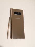 Samsung Galaxy Note 8 6/64GB Maple Gold, nowa bateria, etui spigen, IDEALNY