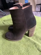 Botki Gino Rossi, 37, skóra, brązowe 