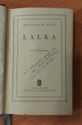 Książki Lalka, 2 tomy, B. Prus, 1953 r.