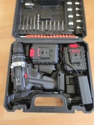 Wiertarko wkrętarka Akumulatorowa 21V Ikaufen / Zestaw XXL / 2x Akumulator 