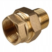 Śrubunek mosiężny prosty 1/2"