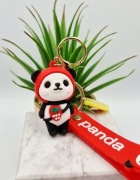 Brelok Do Kluczy Panda Red