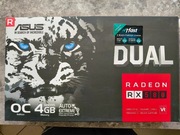 ASUS Dual series Radeon RX 580 OC 4GB