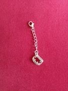 Srebrna zawieszka Halloween.