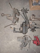 Imadełka małe imadła sciski skrecane imadełka ręczne 