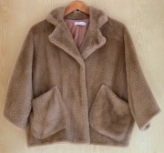 Oversize’owa kurtka futrzana Cocomore - rozmiar 36