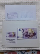 Banknot kolekcjonerski 0 Euro RKS Radomsko 2020 rok