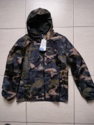 Kurtka wiatrówka Moro camo czarna dwustronna M / L