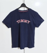 Męska Koszulka T-Shirt Granatowa Tommy Hilfiger |R. M