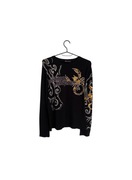 Longsleeve y2k, tribal, rozmiar M, stan bardzo dobry
