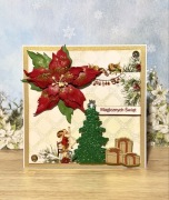 Kartka świąteczna, kartki Wesołych Świąt z kopertą