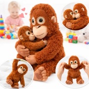 DJUNGELSKOG Pluszak Orangutan 66 cm - małpka TikTok Hit pluszak dla dzieci 