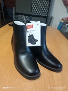 Nowe botki damskie skórzane przejściowe rozmiar 38 jesienne wiosenne 