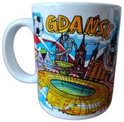 Kubek BP Gdańsk - piłka - football - gol goool!