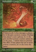MTG Mirage: Sabertooth Cobra