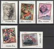 POLSKA - WITKACY -  MALARSTWO - OBRAZY - 1985 - CZYSTE **
