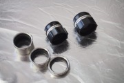 Zestaw Macro, 2 obiektywy m42, pierścienie makro