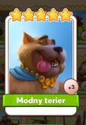 Modny terier KARTA COIN MASTER 