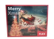 NOWY ZESTAW NARZĘDZI FLEX 533102 NA PREZENT NA ŚWIĘTA FOLIA