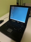 Retro Laptop Pentium MMX Windows 95