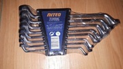Klucze gięte oczkowe 8 kluczy 16 rozmiarów Niteo