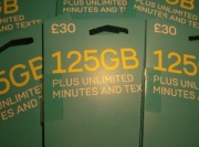 Karta SIM UK EE roaming UE PL 125GB