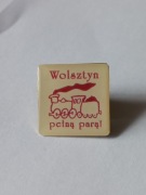 Herb logo Wolsztyn 1 przypinka pin odznaka wpinka