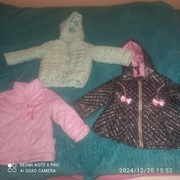 Kurtki wiosenne dla dziewczynki na roczek