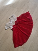 strój czerwony kapturek kostium kapturka gorset 486