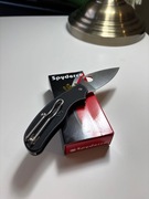 Nóż składany Spyderco Metropolitan Lightweight Black FRN, Satin M398 