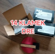 DRE klamka polaris orzech zestaw klamek 14 sztuk