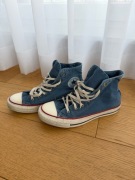 Niebieskie wysokie trampki, Converse Chuck Taylor - 36,5 - 23 cm