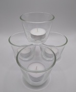 Świeczniki na podgrzewacze Ikea