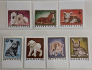 WĘGRY 1974  Mi 3007-13  B  koń owca krolik idealna CIĘTA seria 90 €