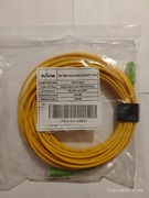 Fiber optic cable sc/apc to sc/apc yellow 10m