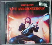 Thin Lizzy - Live And Dangerous Cd 1 Press ! USA!