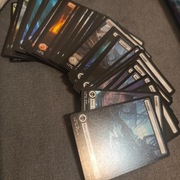 MTG Final fantasy 77 Basic land magic the gathering