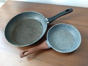 Zestaw 2 patelni ceramicznych - duża o raz mała