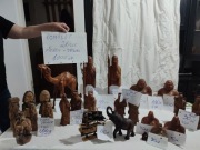 Drewniane figurki Buddy, Mnicha