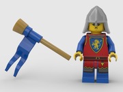 LEGO 10305 Rycerz trębacz cas563, 31120, 21325, 71037, 71038