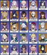 Konto Genshin Impact ar58 Arlecchino + signature weapon 17 5*