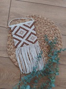 Makrama makatka ROMBY boho rękodzieło