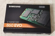 NOWY dysk PC SSD Samsung EVO860 M.2 2280 V-NAND MLC SATA III 500GB
