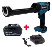 Makita Wyciskacz akumulatorowy pistolet do mas silikonu kleju 6-biegów 6Ah 
