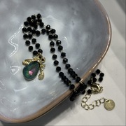 naszyjnik z żukiem owadem by Dziubeka Midnight Forest