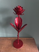 Róża ze stali nierdzewnej, na prezent Dzień Matki 